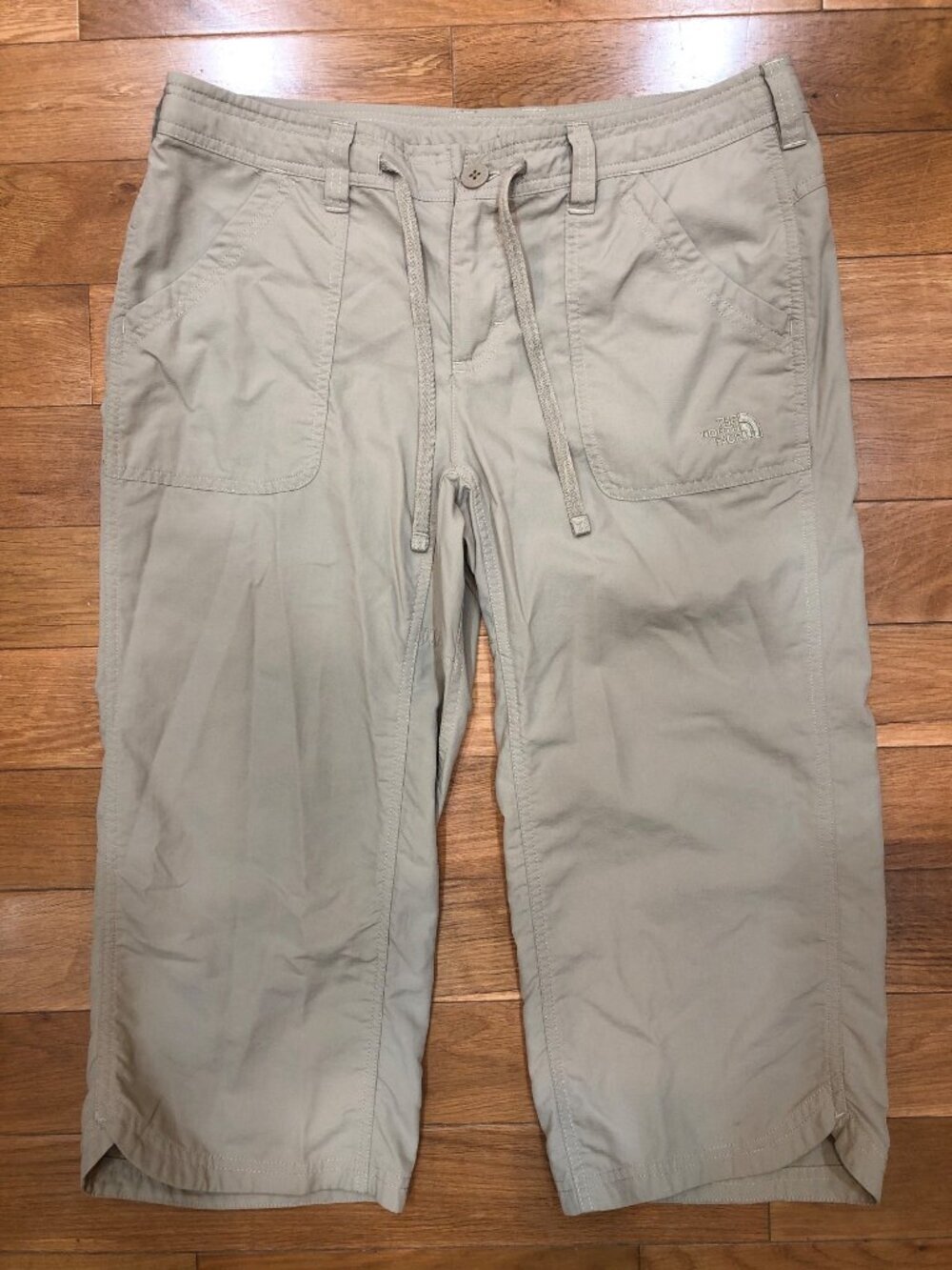 The North Face Hiking Outdoor Nylon Tan Capri Pants Size 10